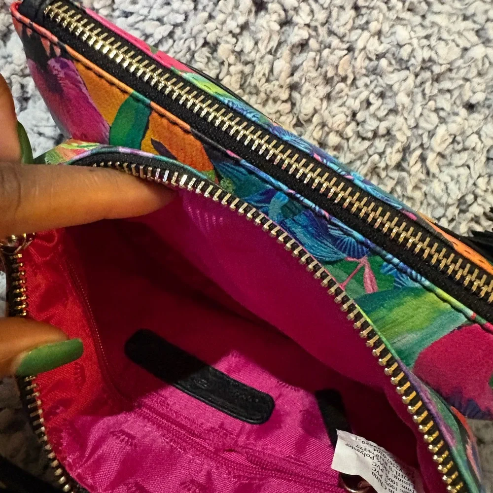 Juicy Couture Floral Zip Pouch - Vibrant Multicolor - Picture 4 of 6